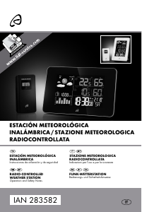 Manual Auriol IAN 283582 Estação meteorológica