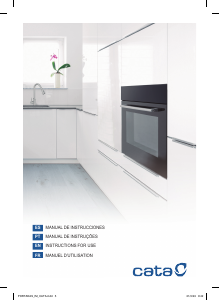 Manual Cata MDS 8007 WH Oven