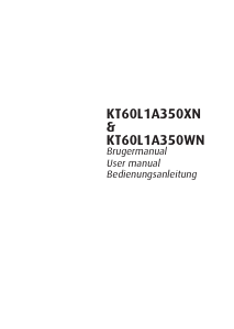 Manual Adelberg KT60L1A350XN Refrigerator