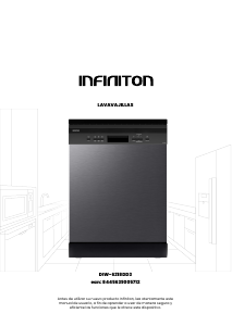 Manual Infiniton DIW-6218DD3 Máquina de lavar louça