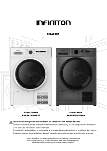 Handleiding Infiniton SD-BC8EWN Wasdroger
