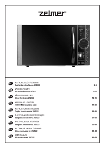 Manual Zelmer 29Z022 Microwave