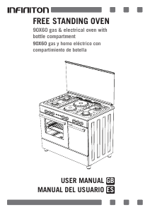 Manual de uso Infiniton CC9162XPB Cocina