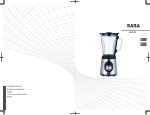 Mode d’emploi SABA BL815IX Blender