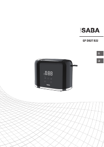 Mode d’emploi SABA GP DIGIT B22 Grille pain