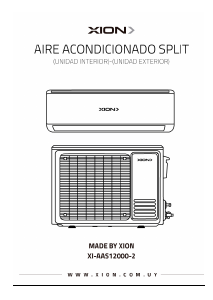 Manual de uso Xion XI-AAS12000-2 Aire acondicionado