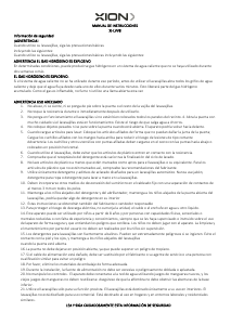 Manual de uso Xion XI-LVV8 Lavavajillas