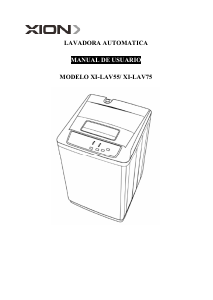 Manual de uso Xion XI-LAV75 Lavadora