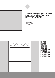 Käyttöohje UPO EC155 Liesi