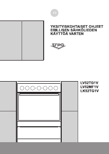 Käyttöohje UPO LK52MF1V Liesi