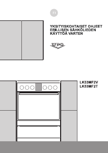 Käyttöohje UPO LK53MF2T Liesi