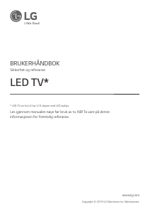 Bedienungsanleitung LG 55UM7450PLA LED fernseher