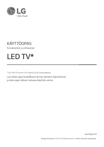 Käyttöohje LG 55UM7510PLA LED-televisio