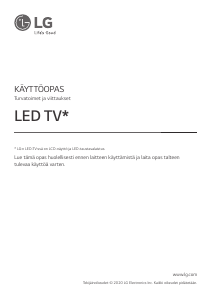 Käyttöohje LG 65NANO866NA LED-televisio