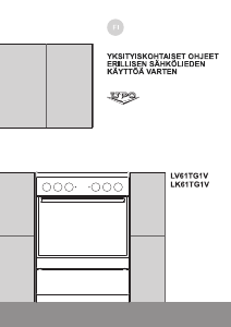 Käyttöohje UPO LV61TG1V Liesi