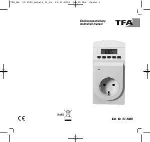 Bedienungsanleitung TFA 37.3000 Thermostat