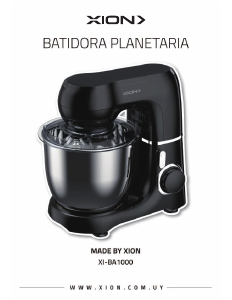 Manual de uso Xion XI-BA1000 Batidora de pie