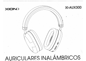 Manual de uso Xion XI-AUX300 Auriculares