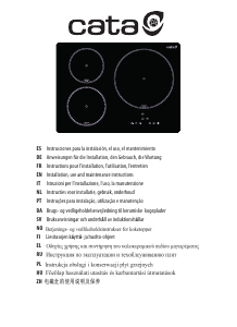 Manual de uso Cata IB 5003 BK Placa
