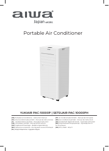 Manual de uso Aiwa PAC-1000PH SetsuAir Aire acondicionado