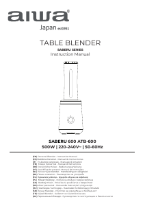 Instrukcja Aiwa ATB-600 Saberu Blender