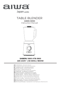 Instrukcja Aiwa ATB-1800 Saberu Blender