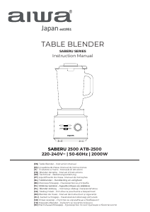 Instrukcja Aiwa ATB-2500 Saberu Blender