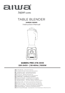 Instrukcja Aiwa ATB-3000 Saberu Pro Blender