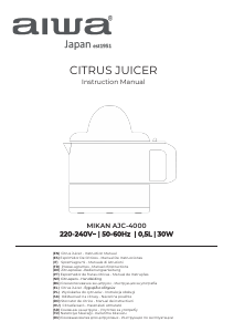 Használati útmutató Aiwa AJC-4000 Mikan Citrusfacsaró