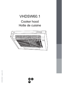 Bruksanvisning Cata VHDSW60.1 Köksfläkt