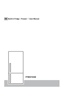 Manual Cata FFBIS7030E Fridge-Freezer