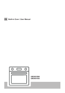 Manual Cata UBO651BK Oven