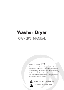 Manual Cata UBG80WD.1 Washer-Dryer