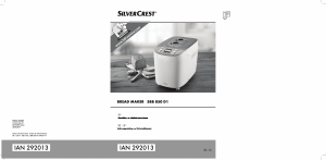 Bedienungsanleitung SilverCrest IAN 292013 Brotbackautomat