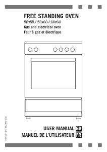 Bruksanvisning Rosières RGE660CMX/E Spis