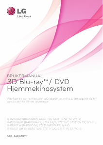Bruksanvisning LG BH7230BWB Hjemmeteatersystem