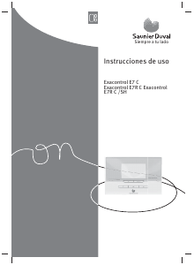 SAUNIER DUVAL EXACONTROL 1 INSTRUCCIONES DE USO Descargar en PDF