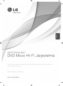 Käyttöohje LG FB166 Kotiteatterijärjestelmä