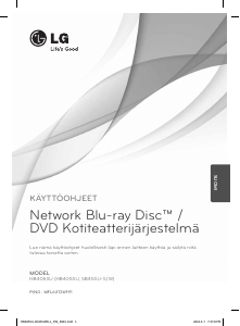 Käyttöohje LG HB405SU Kotiteatterijärjestelmä
