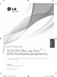 Käyttöohje LG HB45E Kotiteatterijärjestelmä