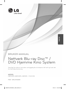 Bruksanvisning LG HB905PA Hjemmeteatersystem