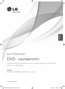 Käyttöohje LG HT805PH Kotiteatterijärjestelmä