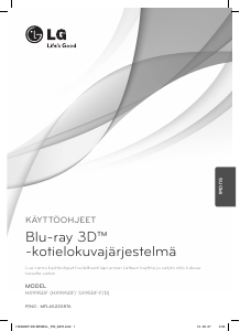 Käyttöohje LG HX995DF Kotiteatterijärjestelmä