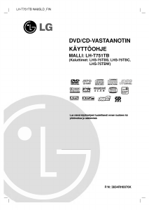 Käyttöohje LG LH-T751TB Kotiteatterijärjestelmä