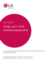 Käyttöohje LG LHB655W Kotiteatterijärjestelmä