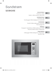 Manual Sandstrøm S20BIG15E Microwave