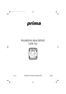 Manual Prima LPR712 Washing Machine