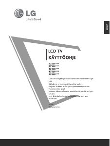 Käyttöohje LG 37SL8000 Nestekidetelevisio