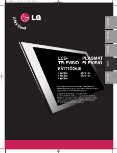 Käyttöohje LG 42LC2D Nestekidetelevisio