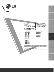 Käyttöohje LG 42LC2R Nestekidetelevisio